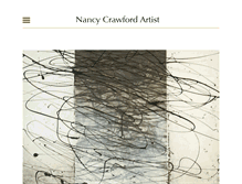Tablet Screenshot of nancycrawfordartist.com